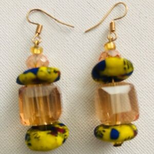 Colorful African Beaded Earrings